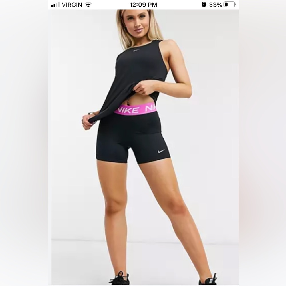 Nike Pro 5 Inch Dri Fit Shorts